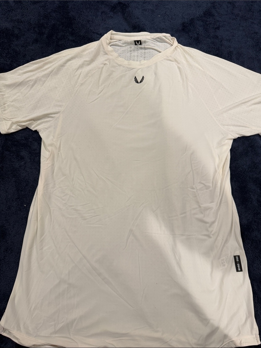 ASRV Laser Vent White Short Sleeve Tee